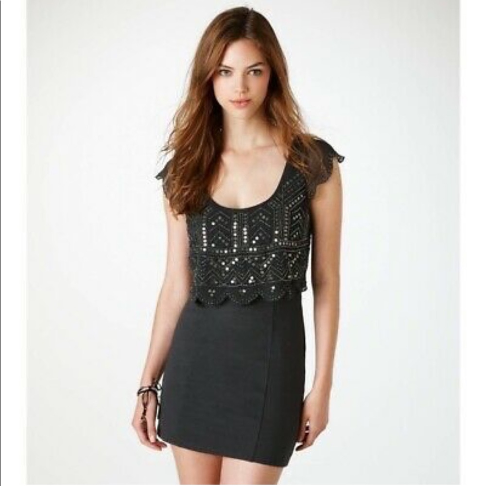 American Eagle Sequin Mini Dress